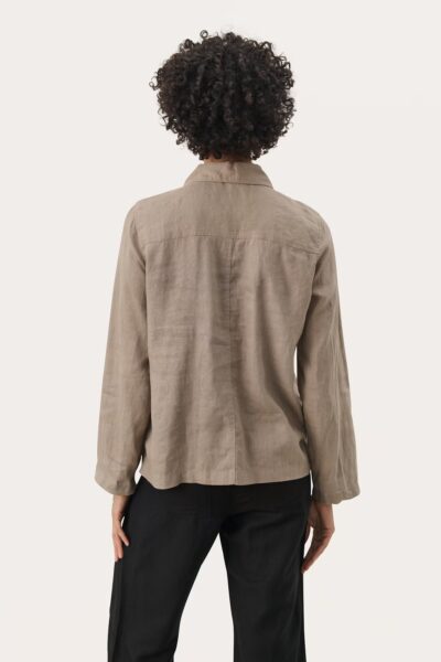 Elnora pellava blazer - Image 2