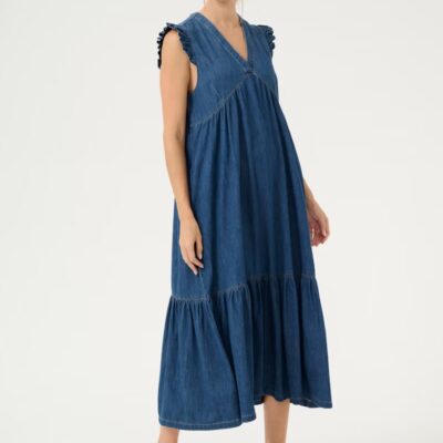 Berteline denim mekko