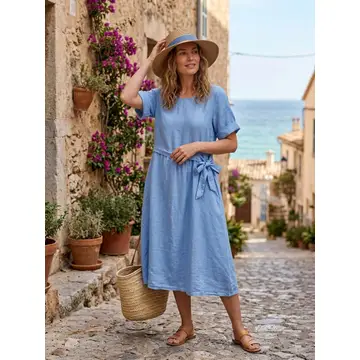 Mary pellavamekko eri väreissä